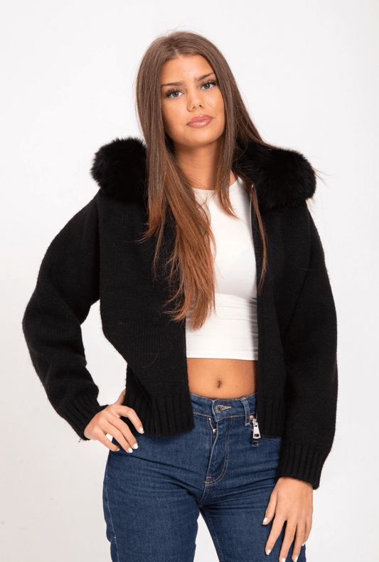 The Arctic Luxe Knit Jacket