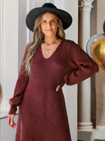 CozyKnit™ Sweater Dress