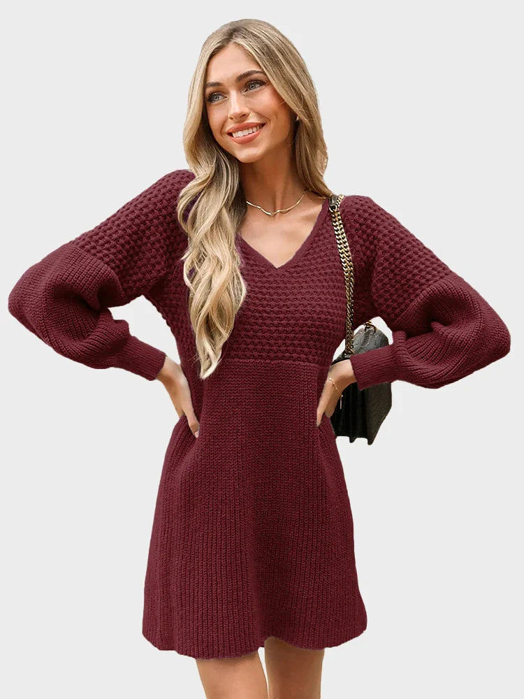 CozyKnit™ Sweater Dress