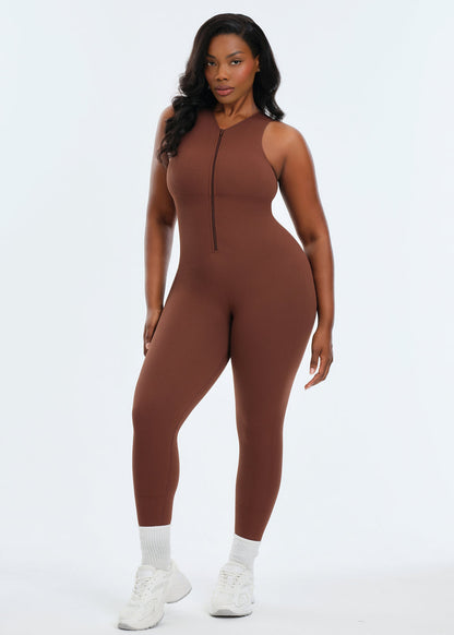 SNATCHBODY™ Front Zip Jumpsuit