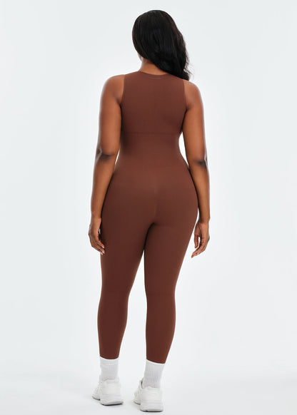 SNATCHBODY™ Front Zip Jumpsuit