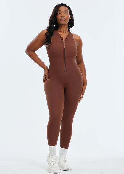 SNATCHBODY™ Front Zip Jumpsuit