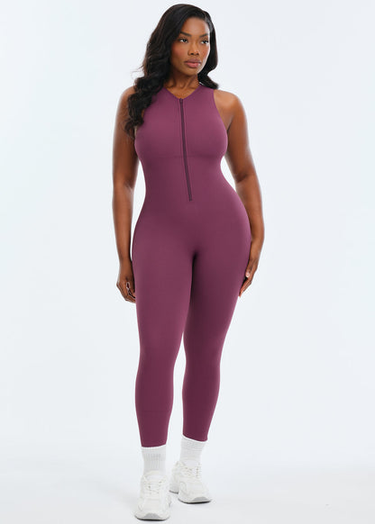 SNATCHBODY™ Front Zip Jumpsuit