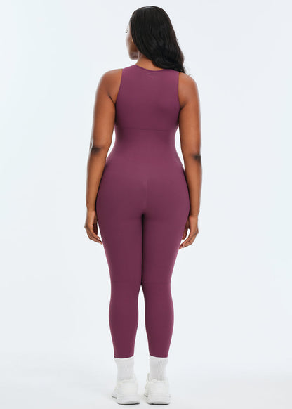 SNATCHBODY™ Front Zip Jumpsuit