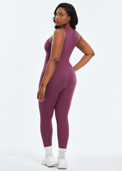 SNATCHBODY™ Front Zip Jumpsuit