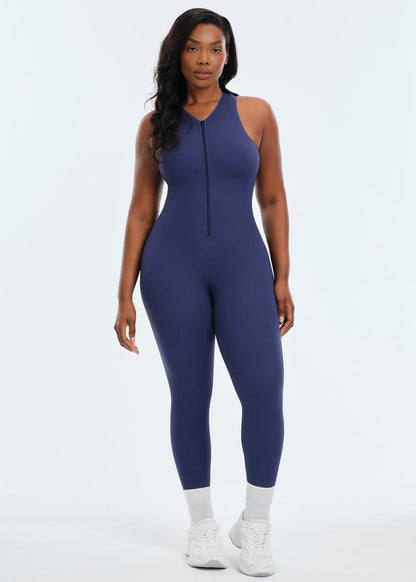 SNATCHBODY™ Front Zip Jumpsuit