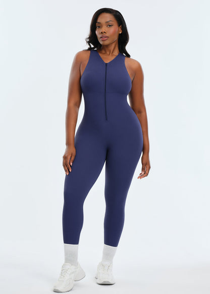 SNATCHBODY™ Front Zip Jumpsuit