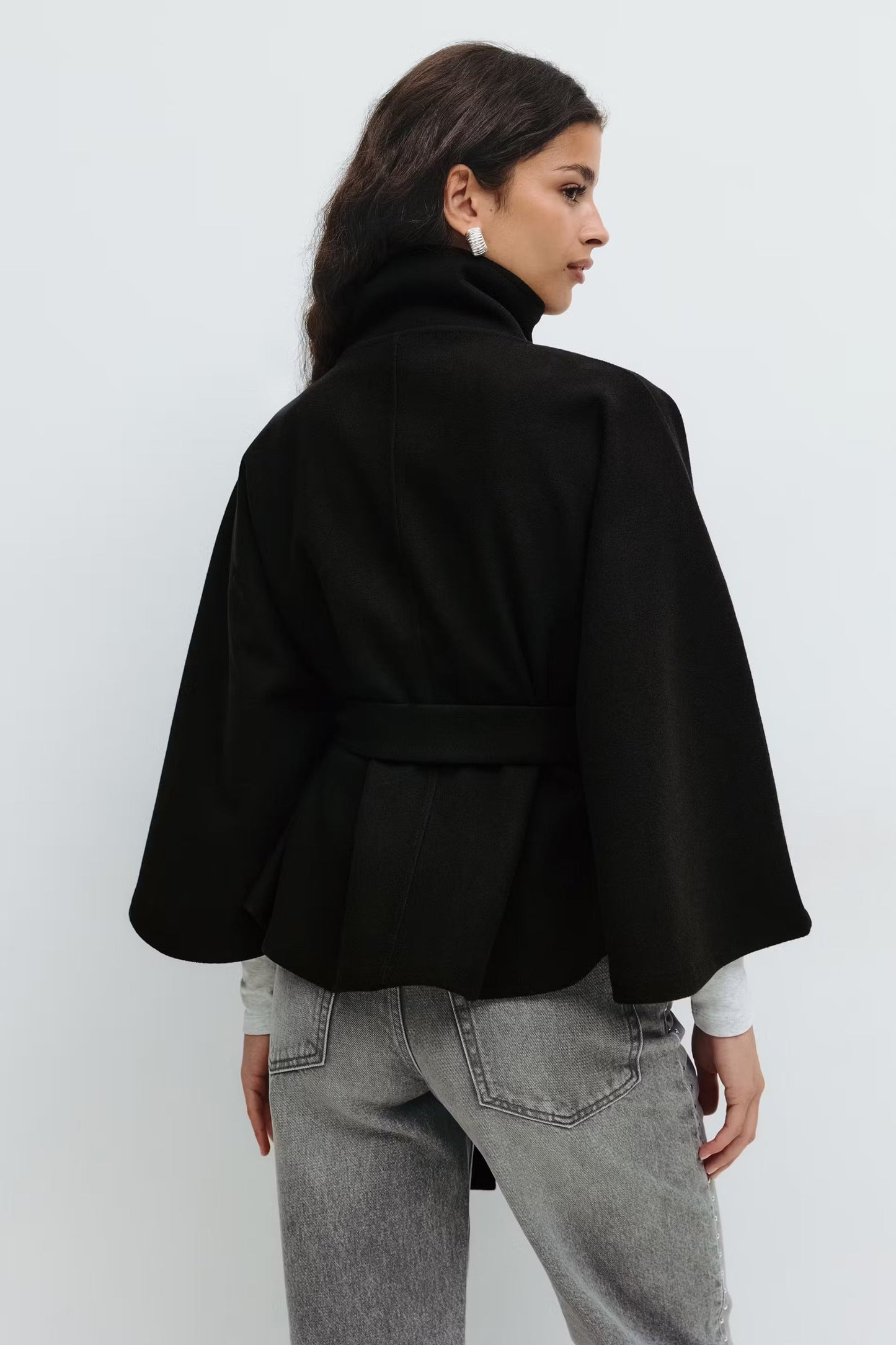 Solenne Cape Coat