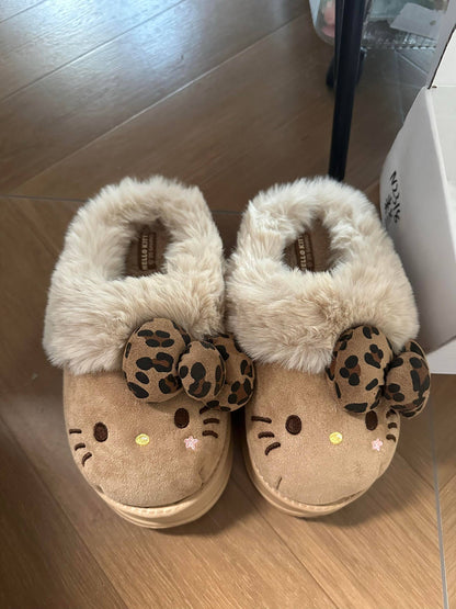 Hello Kitty Fur Shoes