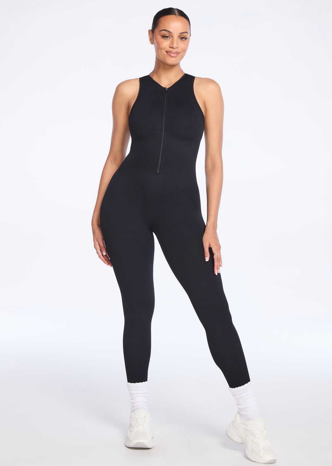 SNATCHBODY™ Front Zip Jumpsuit