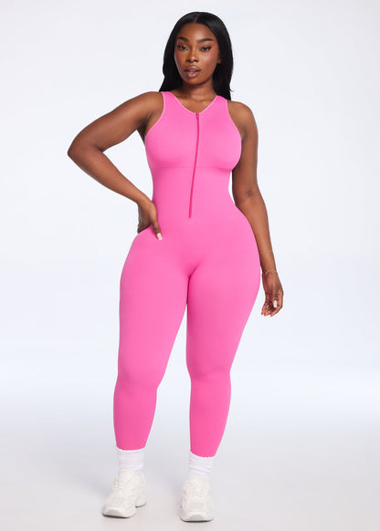 SNATCHBODY™ Front Zip Jumpsuit