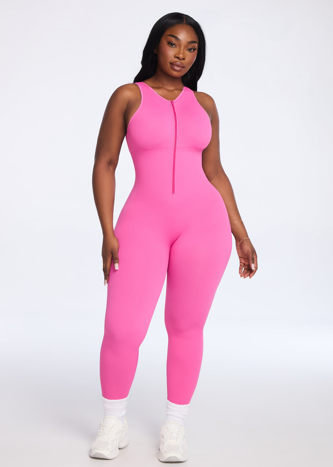 SNATCHBODY™ Front Zip Jumpsuit