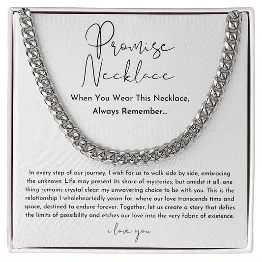 Boyfriend Promise Necklace (90% OFF TODAY ONLY)