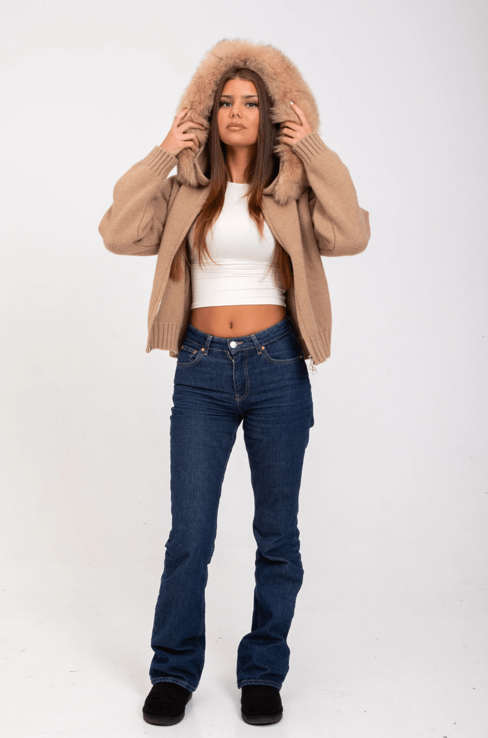 The Arctic Luxe Knit Jacket