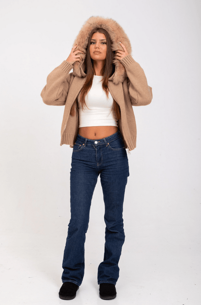 The Arctic Luxe Knit Jacket