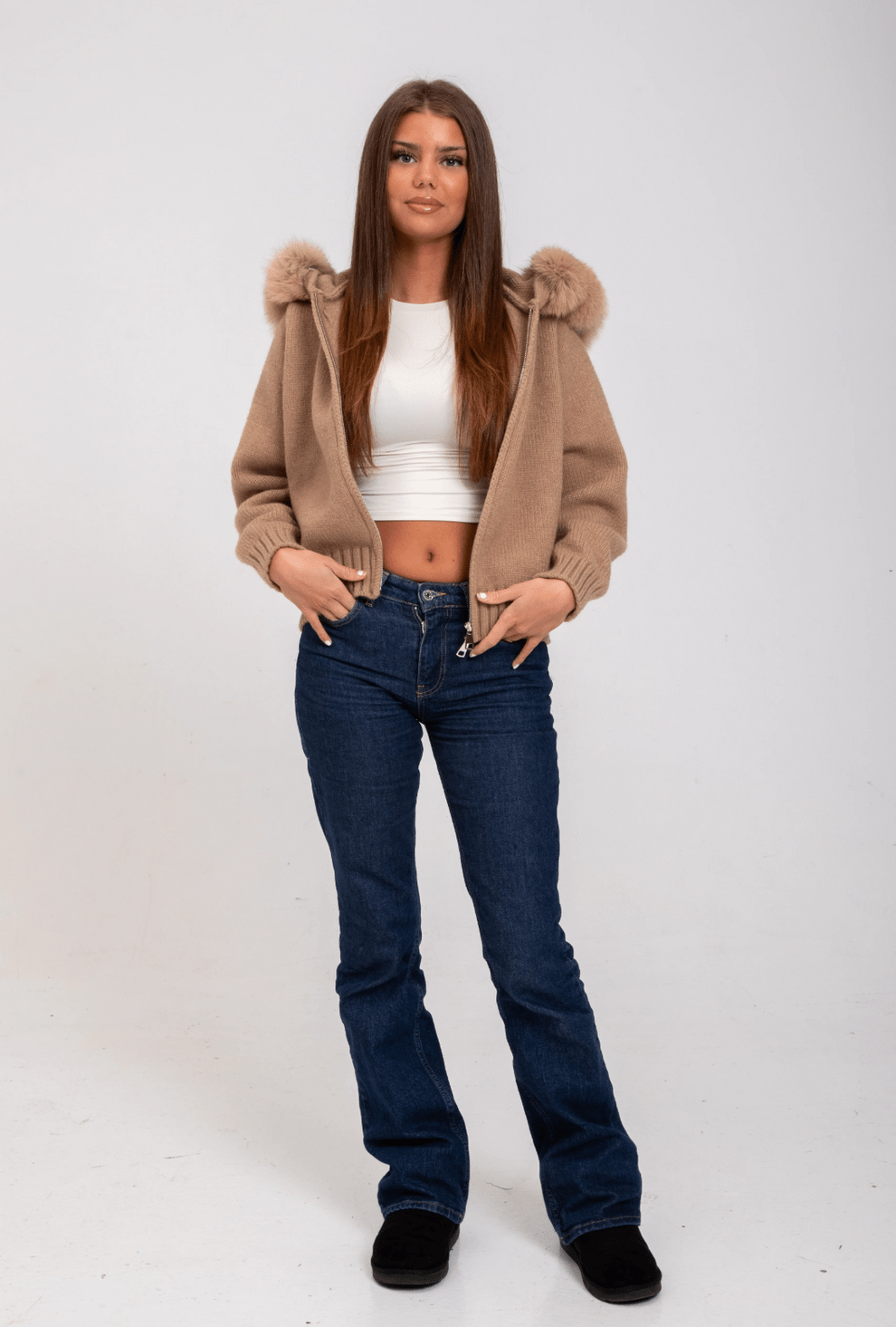 The Arctic Luxe Knit Jacket