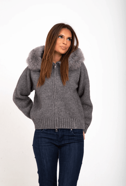 The Arctic Luxe Knit Jacket