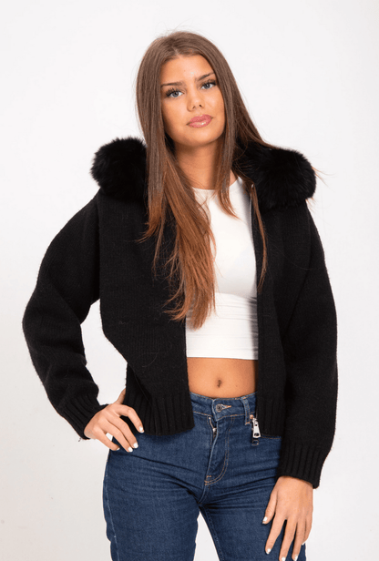 The Arctic Luxe Knit Jacket