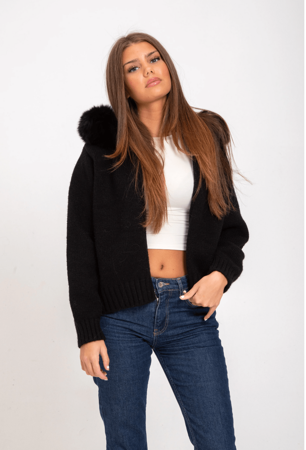 The Arctic Luxe Knit Jacket