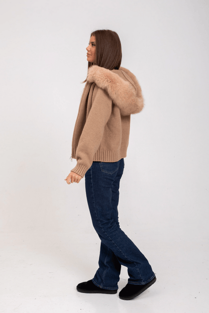 The Arctic Luxe Knit Jacket
