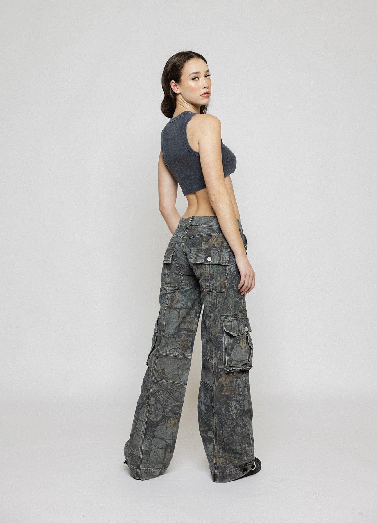 Unisex Camo Cargo Pants